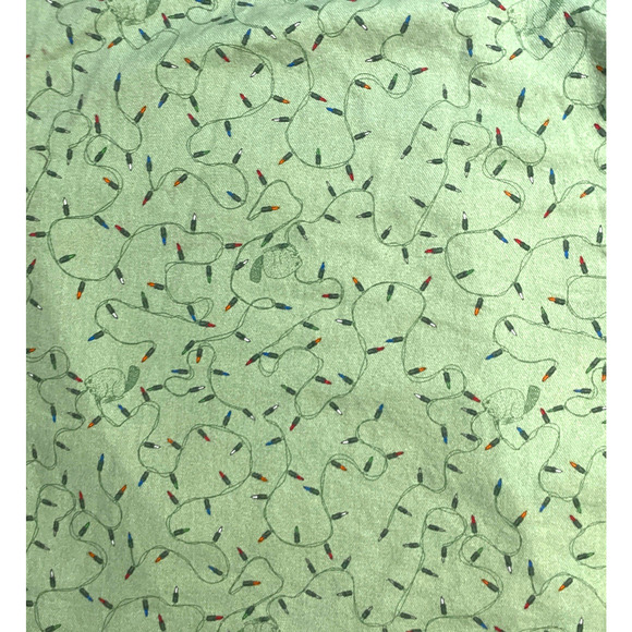 Diluth Trading Company Men XXL Tall Relaxed Fit Christmas Lights Flannel Shirt - Picture 8 of 8